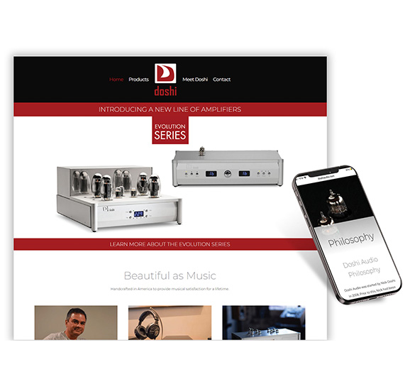 Doshi Audio Website