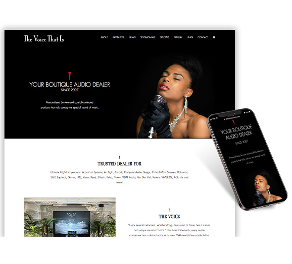The Voice That Is Website